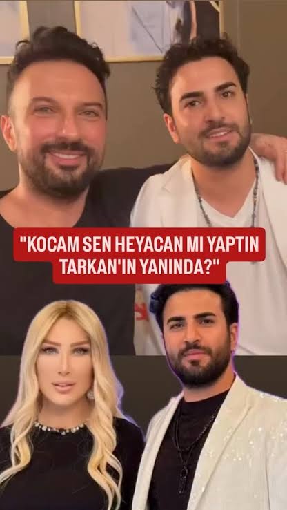 Seda Sayan ve eşi Çağlar Ökten Tarkan’ı kuliste ziyaret etti