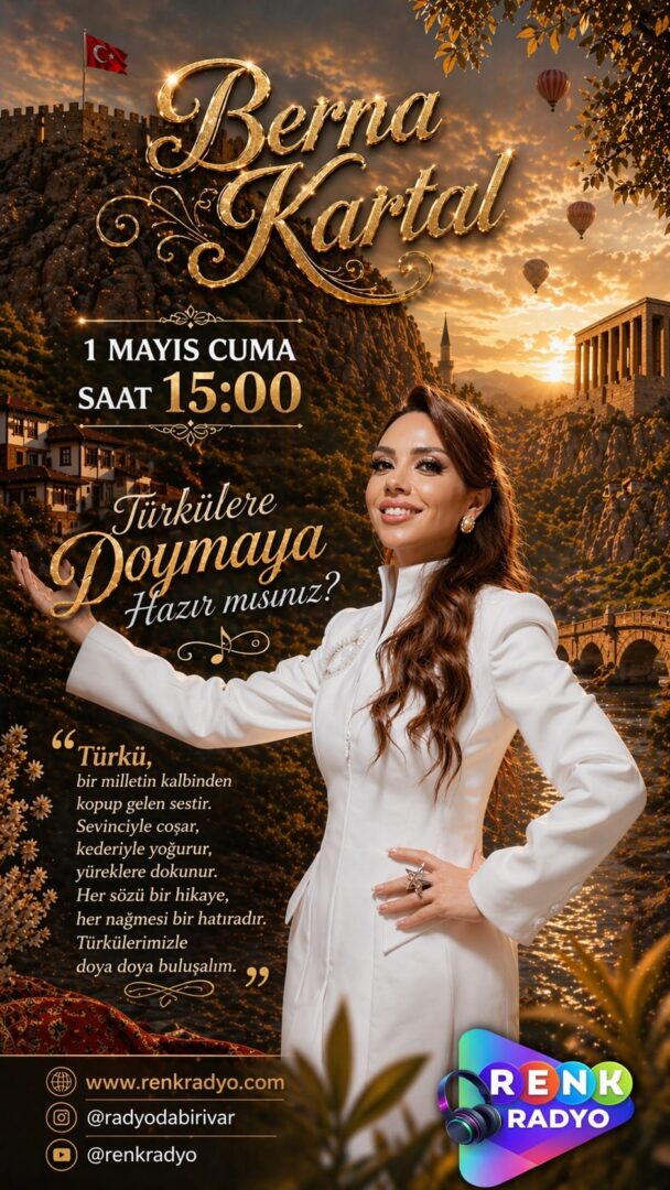 RADYODA BİRİ VAR: 1 MAYIS ÖZEL YAYIN KONUĞU;          BERNA KARTAL