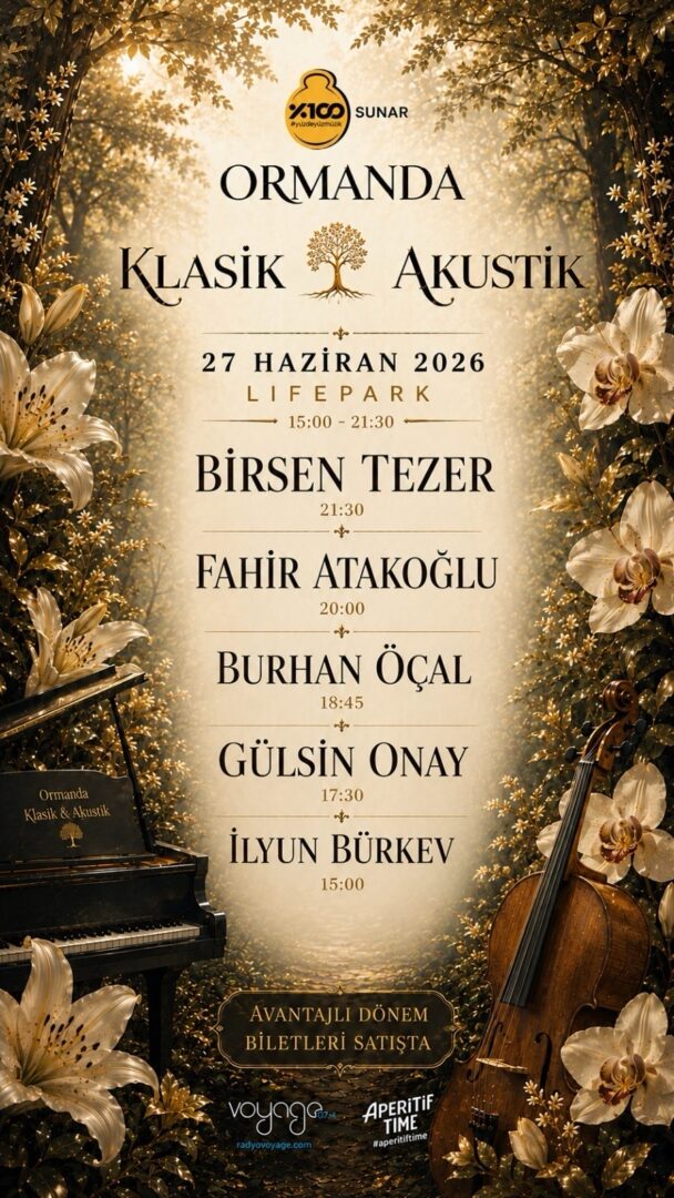 Lifepark’ta&nbsp;Ormanda Klasik & Akustik:Gün Işığından Geceye Uzanan Açık Hava Programı