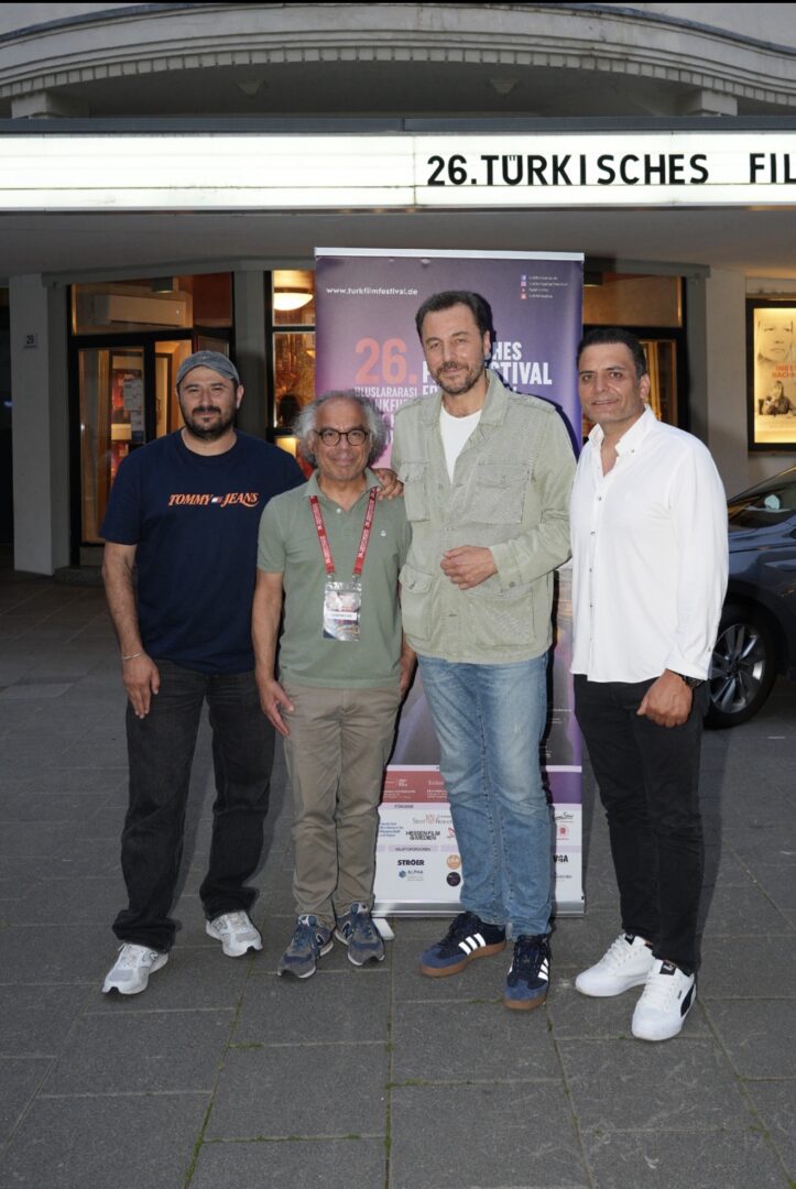 YETKİN DİKİNCİLER, NEBİL ÖZGENTÜRK, TOLGA PULAT, MURAT FIRATOĞLU VE SEYFETTİN TOKMAK FRANKFURT’TA SİNEMA SEVERLERLE BULUŞTU